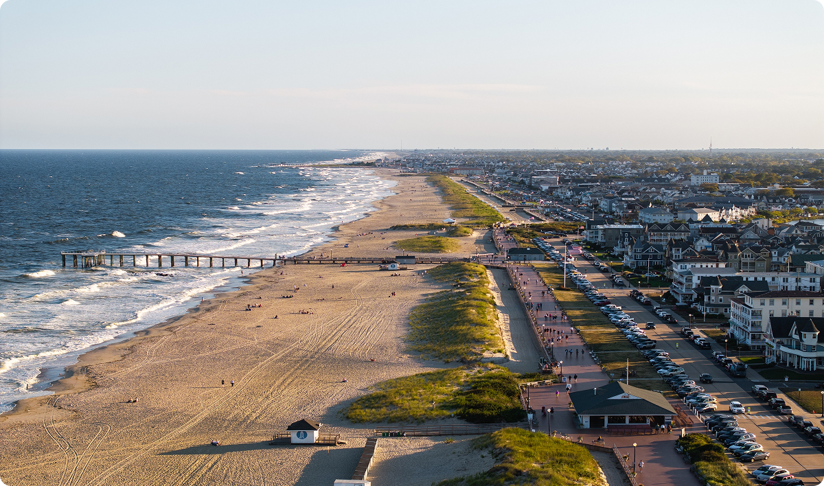 Ocean Grove New Jersey Pier on the Jersey Shore